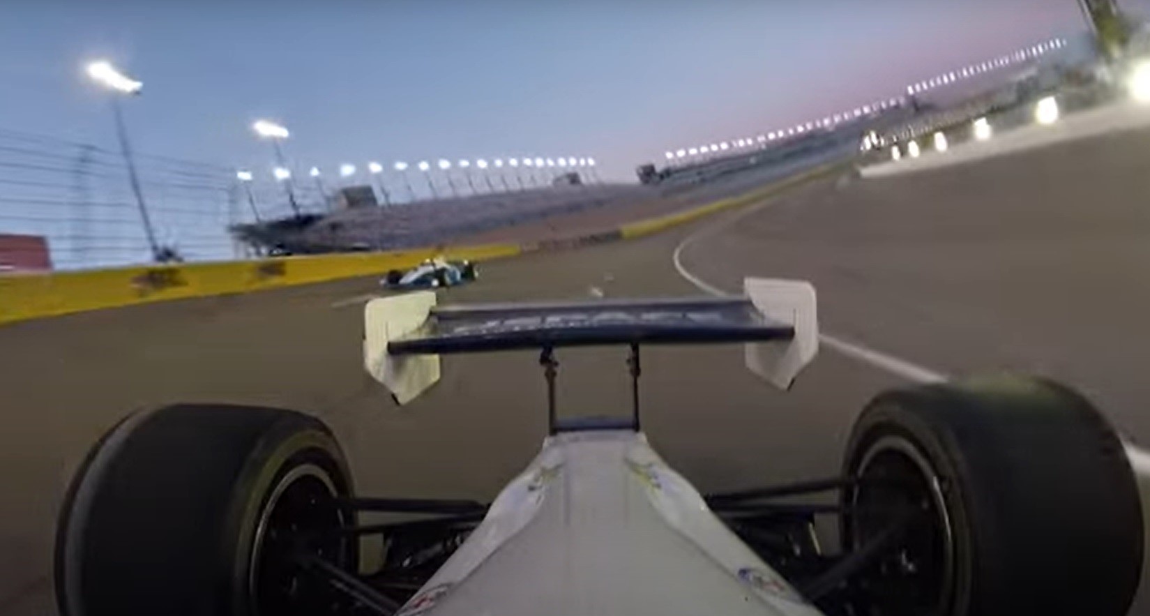 Racecar tail POV