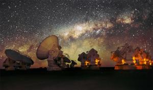 Antennas under the Milkyway